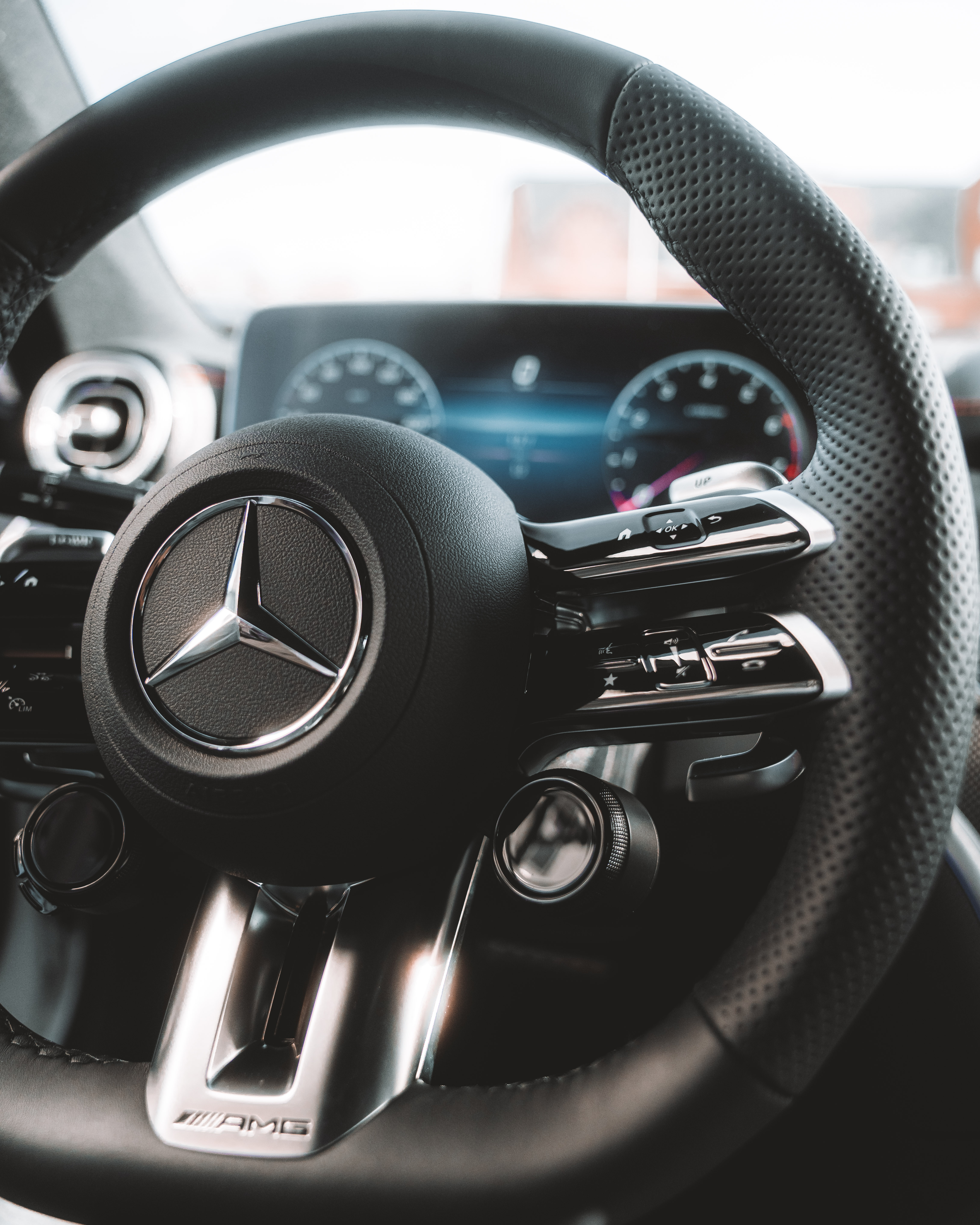 Mercedes AMG Steering Wheel